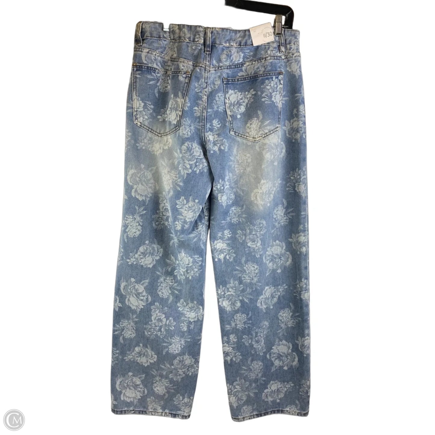 Jeans Straight By Cmc In Blue Denim, Size: 11/30