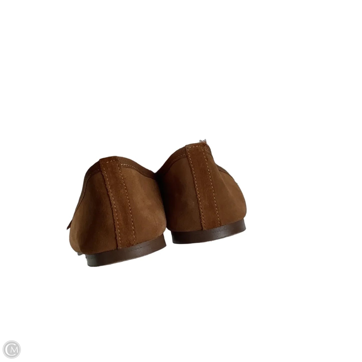 Shoes Flats By Clothes Mentor In Tan, Size: 7.5 (38)