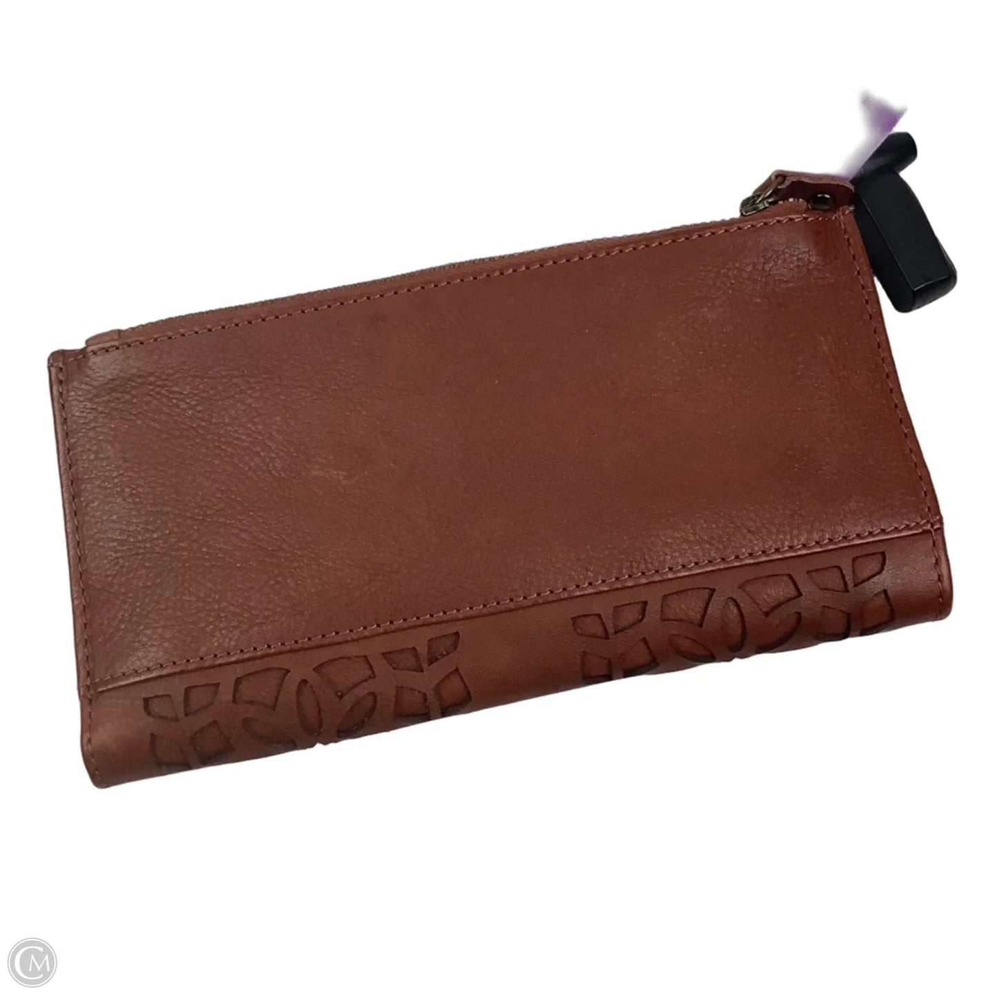 Wallet Leather By Clothes Mentor, Size: Medium