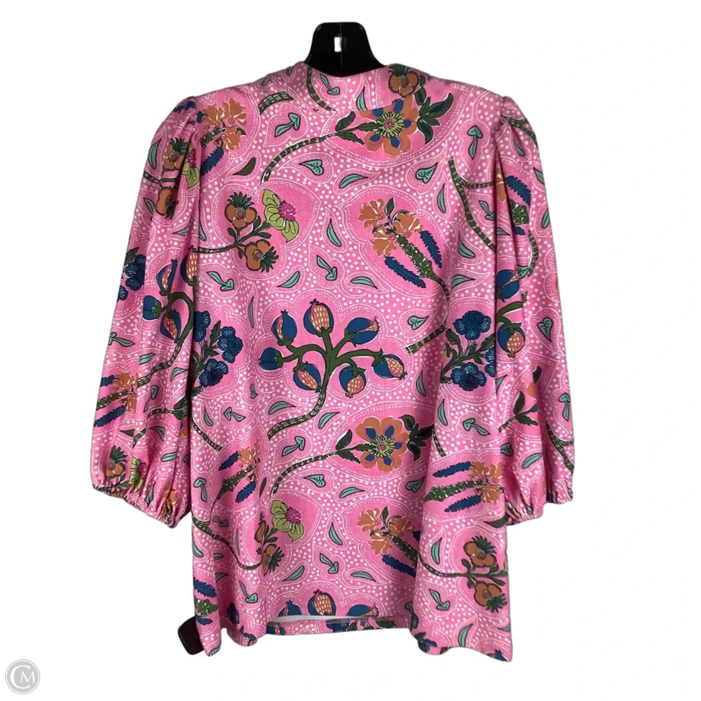 Top Long Sleeve By Cmc In Pink, Size: L