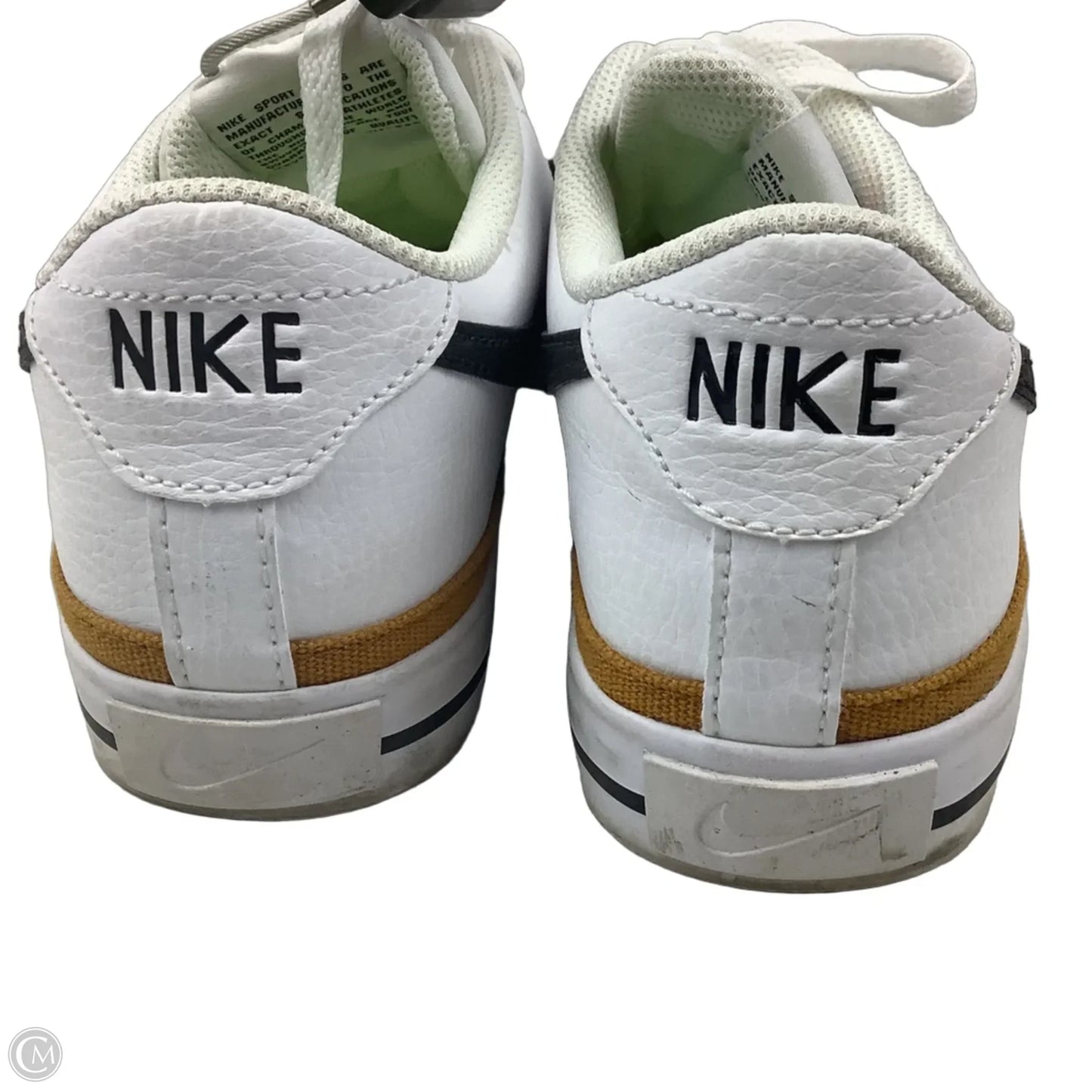 Shoes Athletic By Nike In White, Size: 8.5