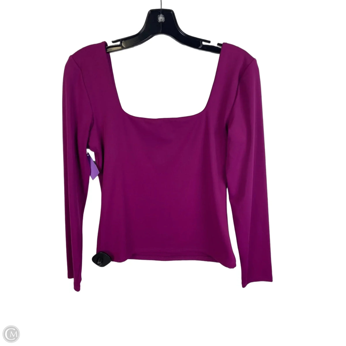 Top Long Sleeve By Express In Purple, Size: M
