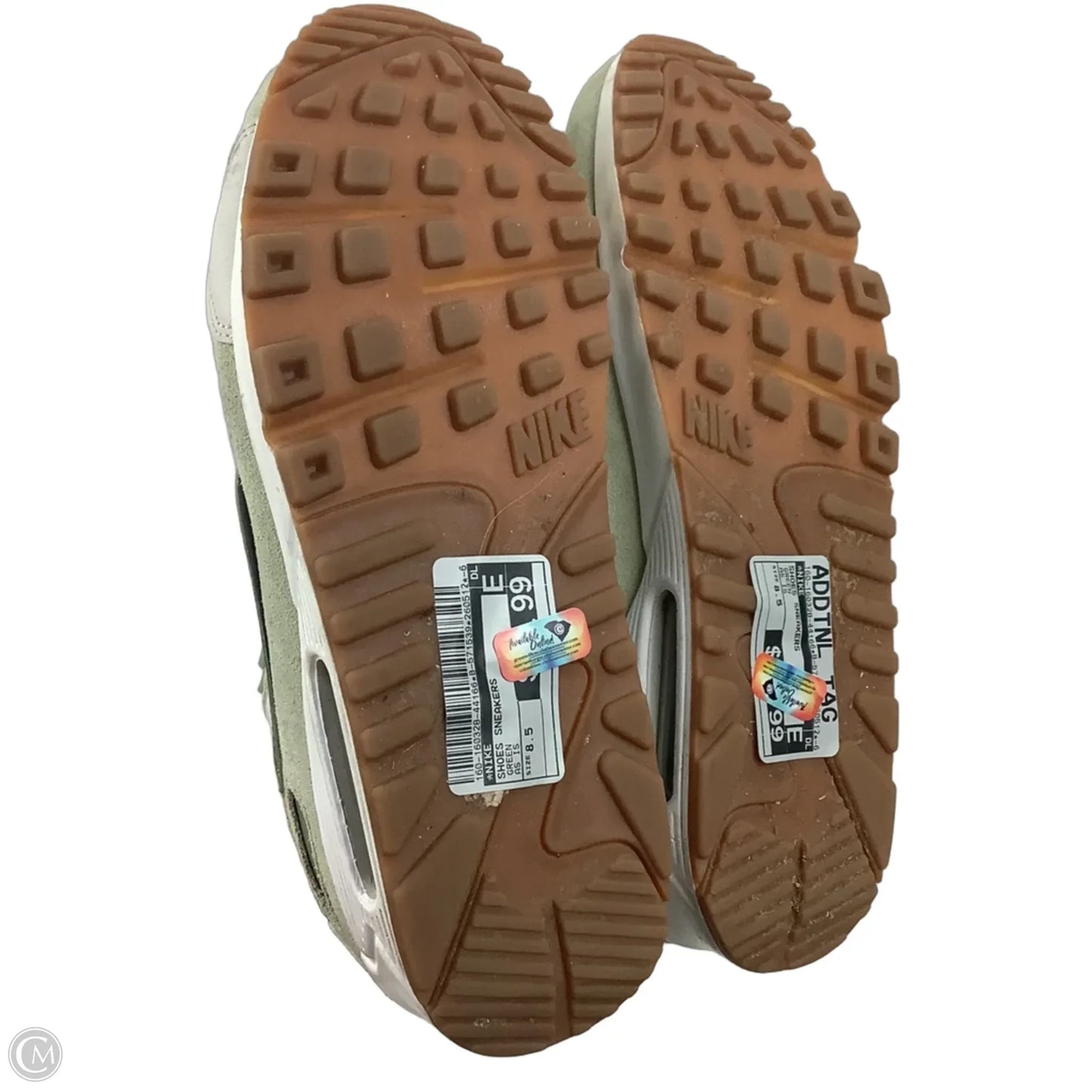 Shoes Sneakers By Nike In Green, Size: 8.5
