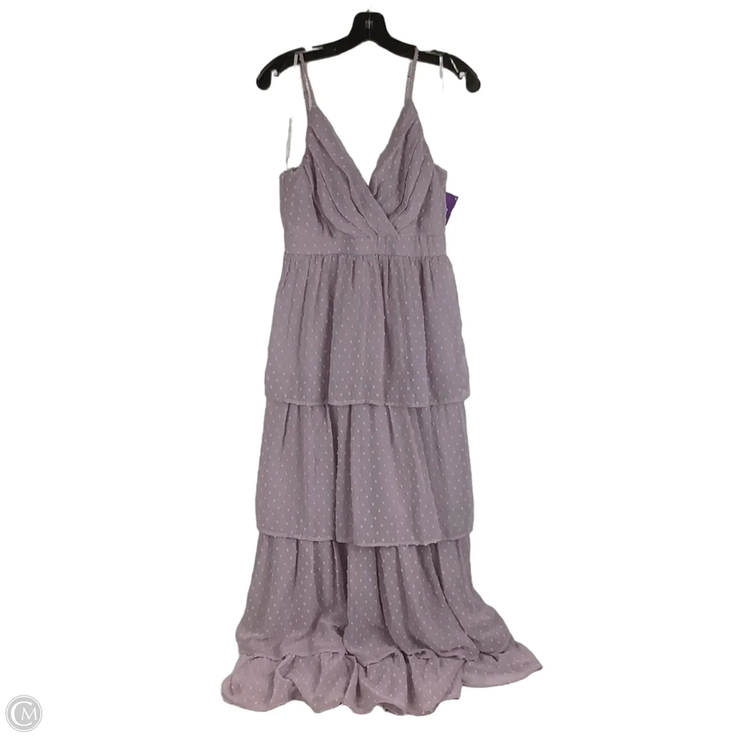 Dress Party Long By Lulus In Purple, Size: L