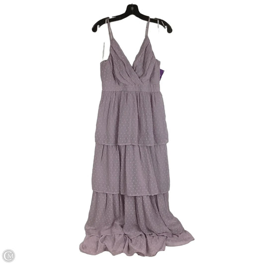 Dress Party Long By Lulus In Purple, Size: L