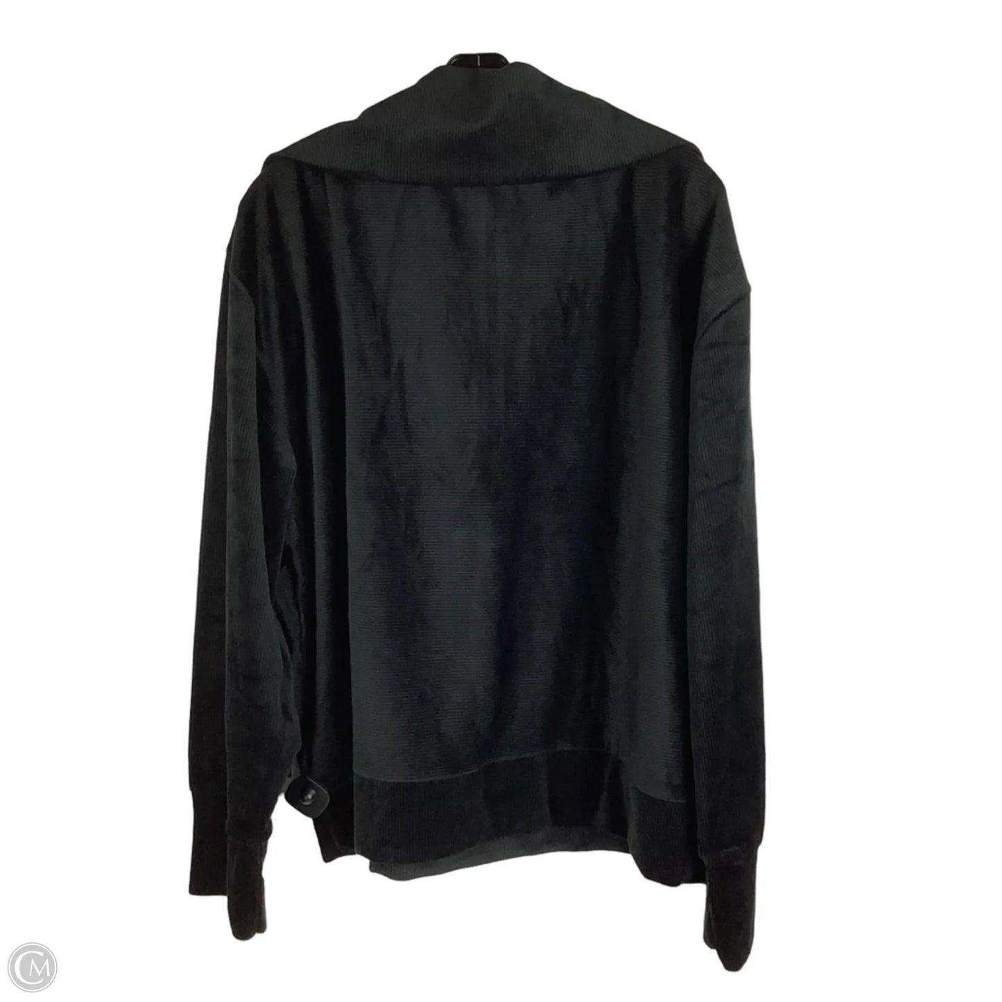 Sweatshirt Designer By Halston In Black, Size: Xxl
