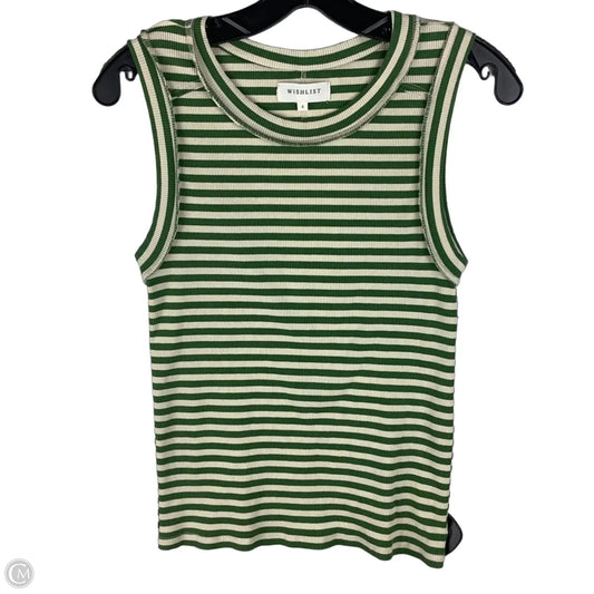Top Sleeveless By Wishlist In Ivory, Size: S