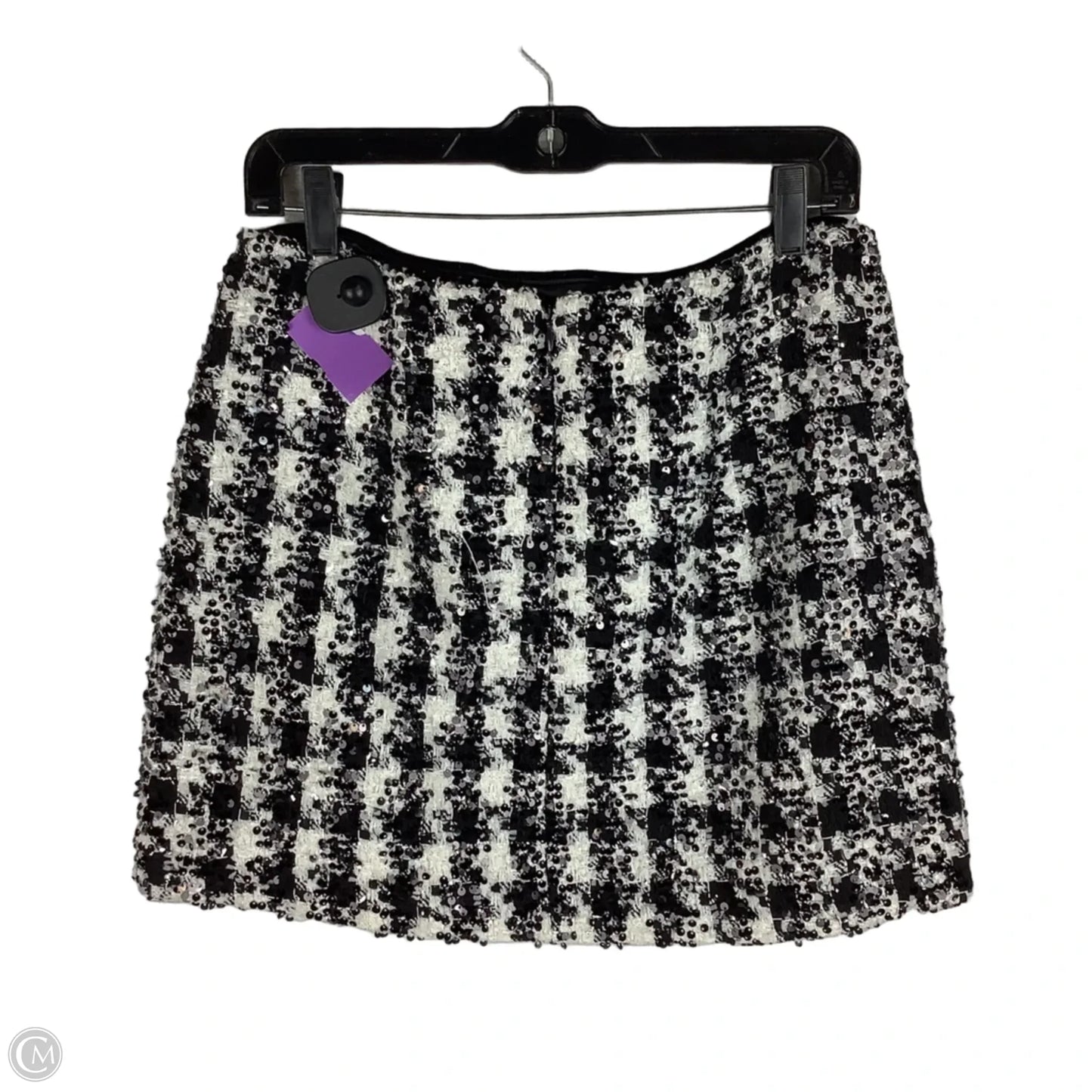 Skirt Mini & Short By Antonio Melani In Black & White, Size: 6