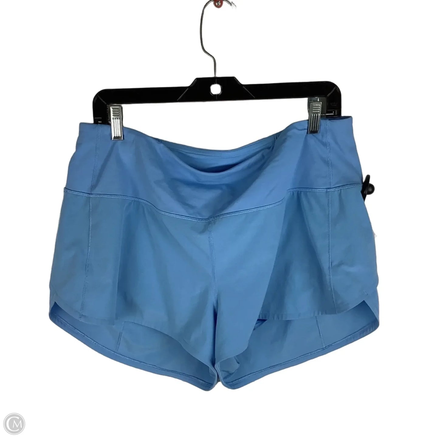 Athletic Shorts By Lululemon In Blue, Size: 12