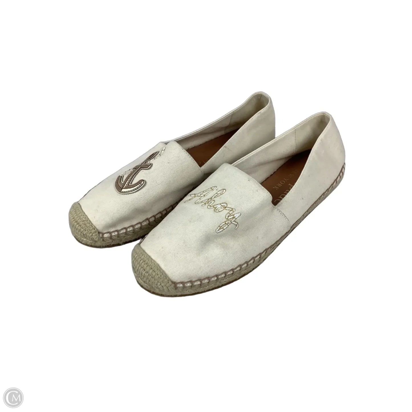 Shoes Designer By Kate Spade In Cream, Size: 8.5