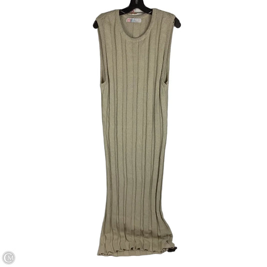 Dress Casual Maxi By Free People In Cream, Size: Xs