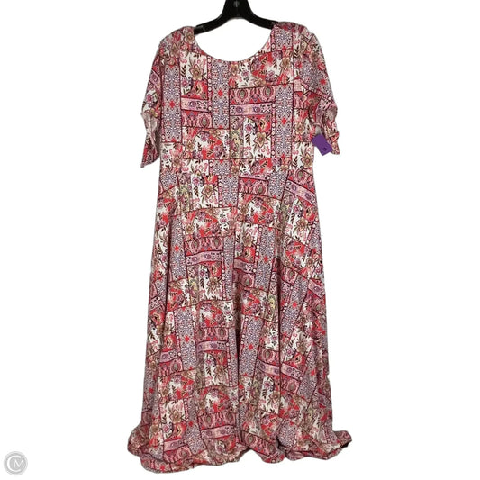 Dress Casual Maxi By Emma And Michele In Multi-colored, Size: L
