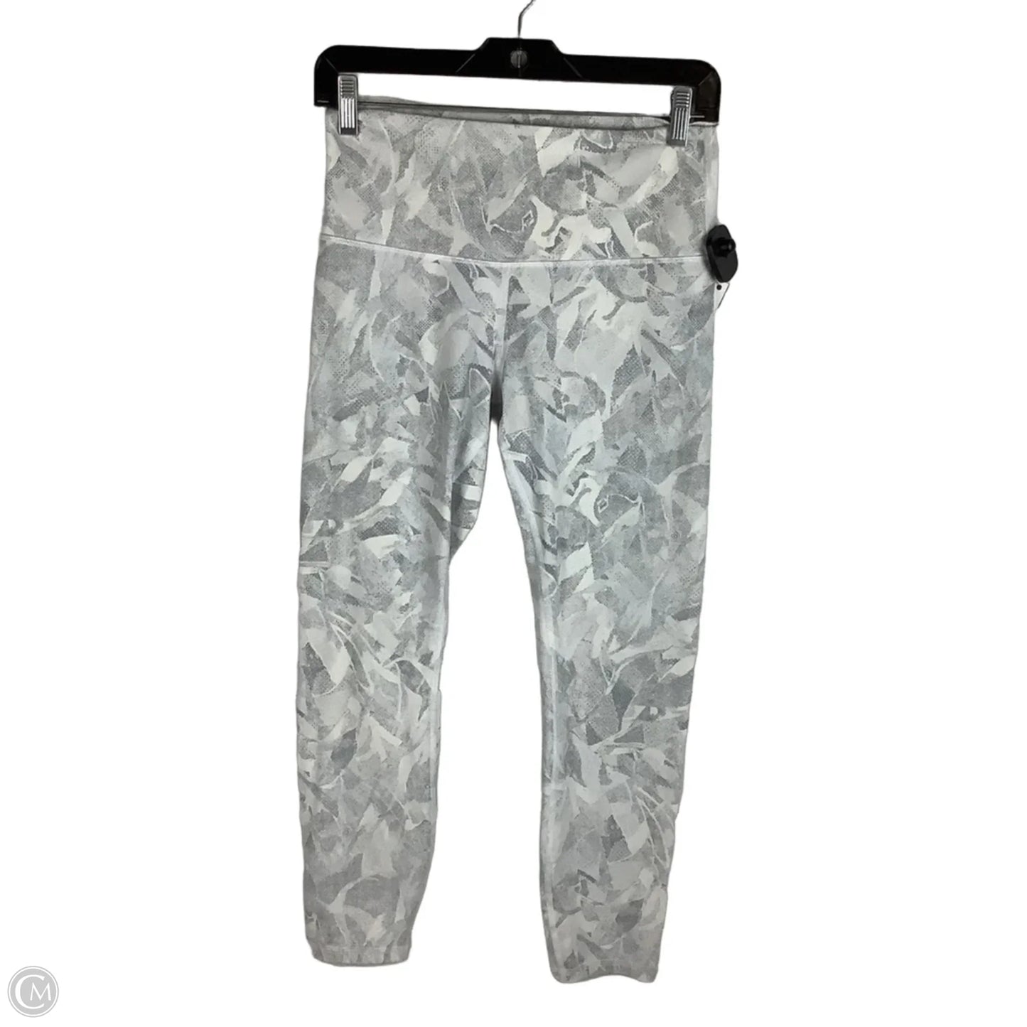 Athletic Leggings By Lululemon In Grey, Size: 8