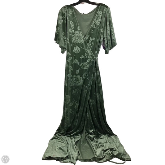 Dress Party Long By Baltic Born In Green, Size: 3x