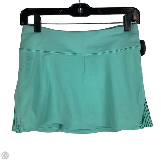 Athletic Skirt By Lululemon In Green, Size: 4