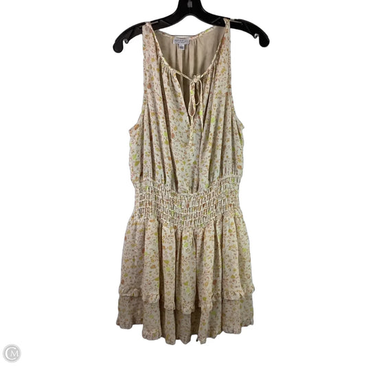 Dress Casual Short By Current Air In Floral Print, Size: L