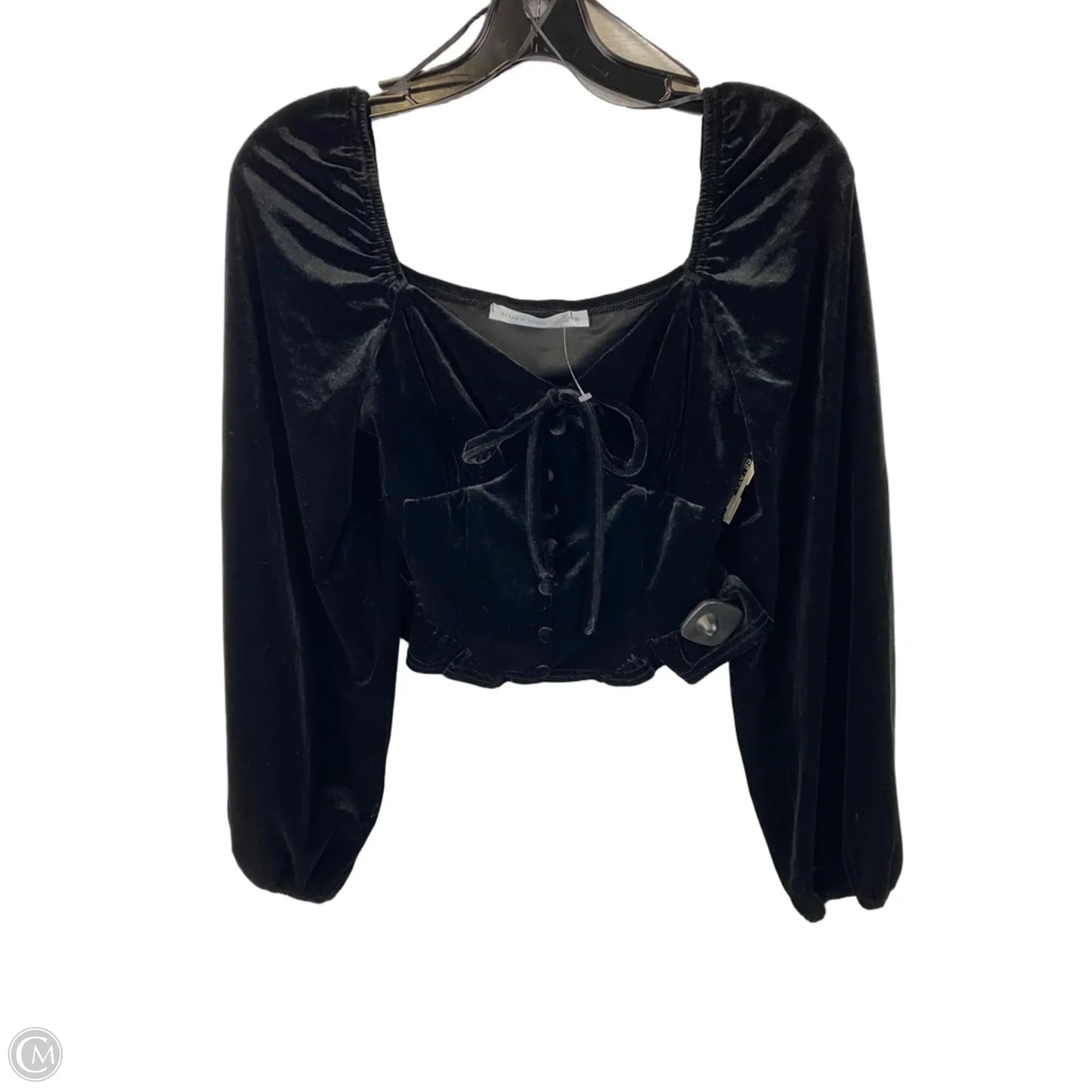 Top Long Sleeve By Altard State In Black, Size: M