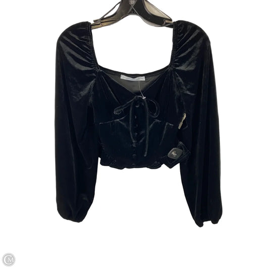 Top Long Sleeve By Altard State In Black, Size: M