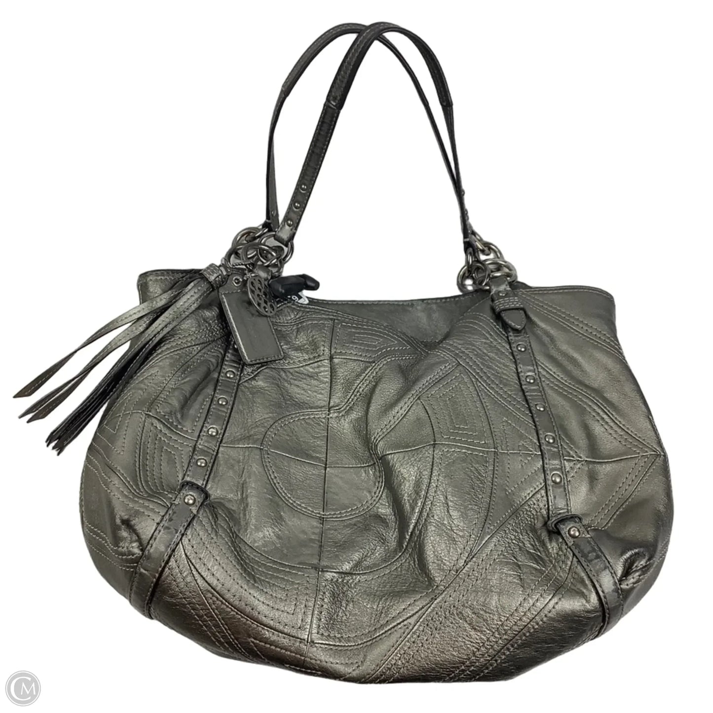 Handbag Designer By Coach, Size: Large AS IS