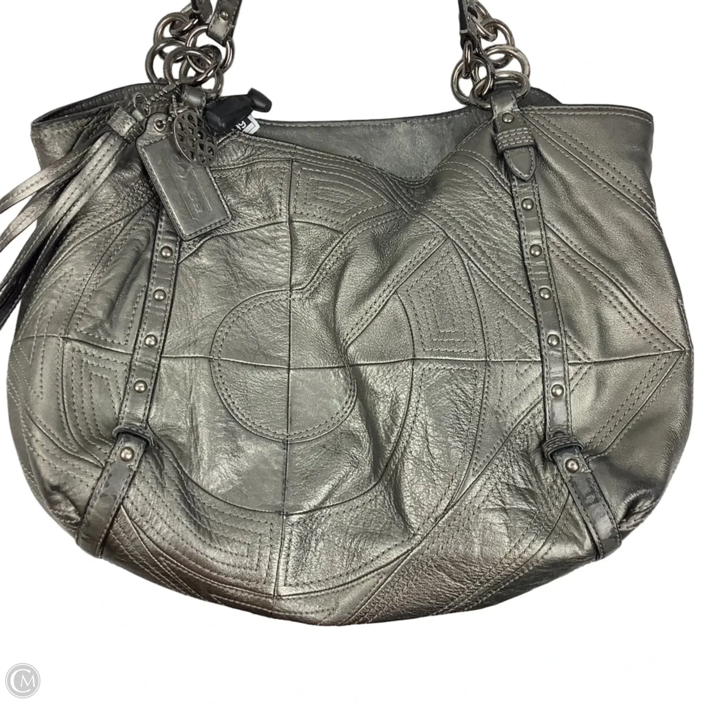 Handbag Designer By Coach, Size: Large AS IS