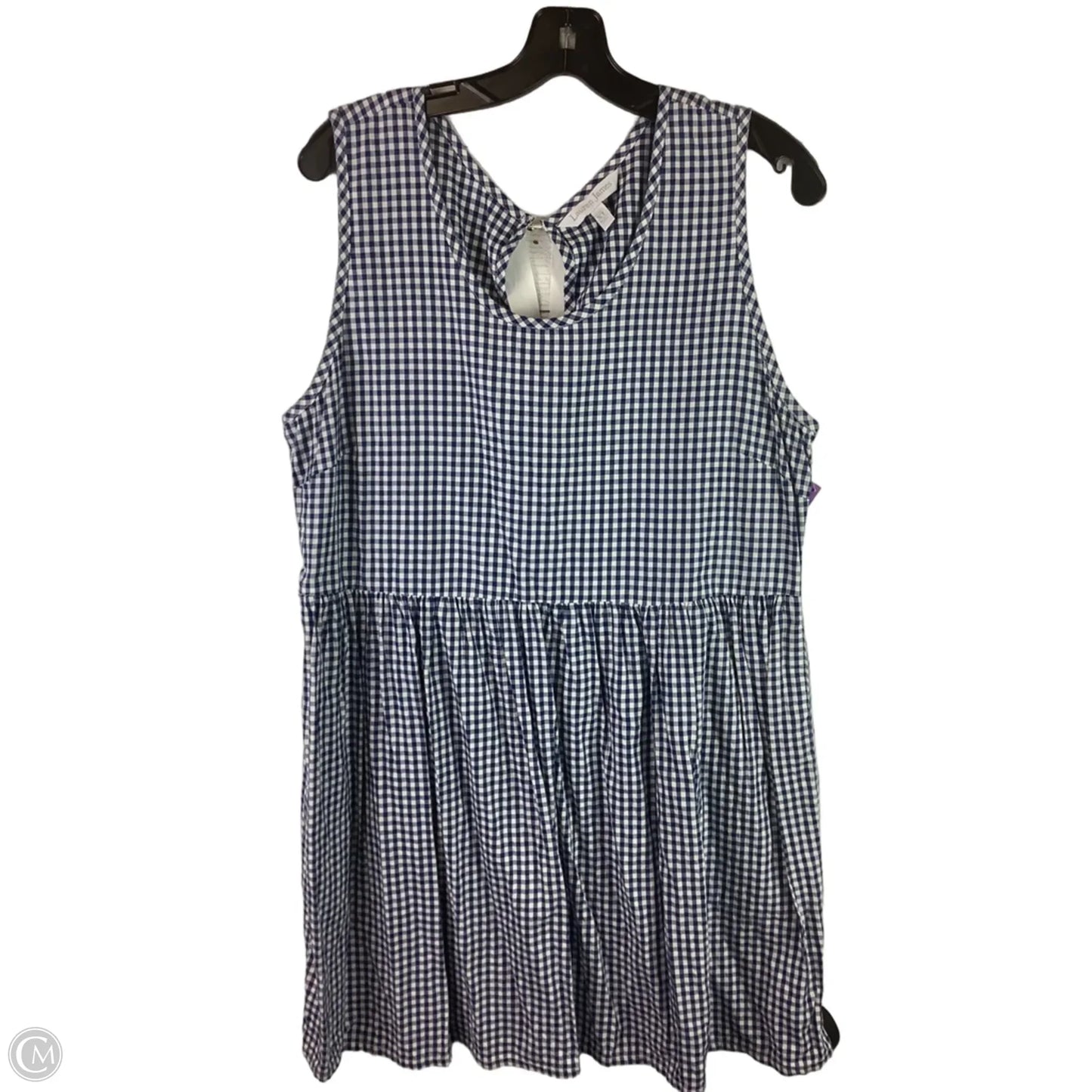Dress Casual Short By Lauren James In Blue, Size: Xl