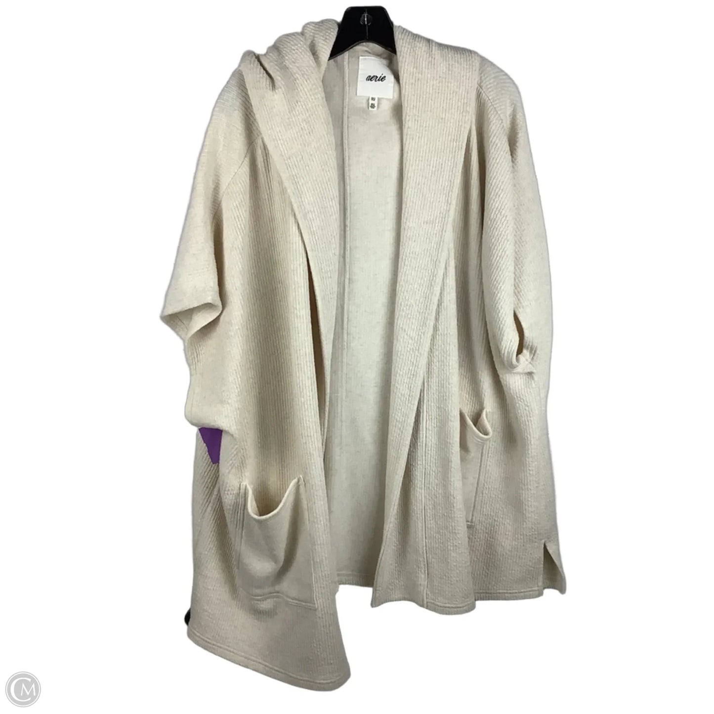 Sweater Cardigan By Aerie In Cream, Size: Xs