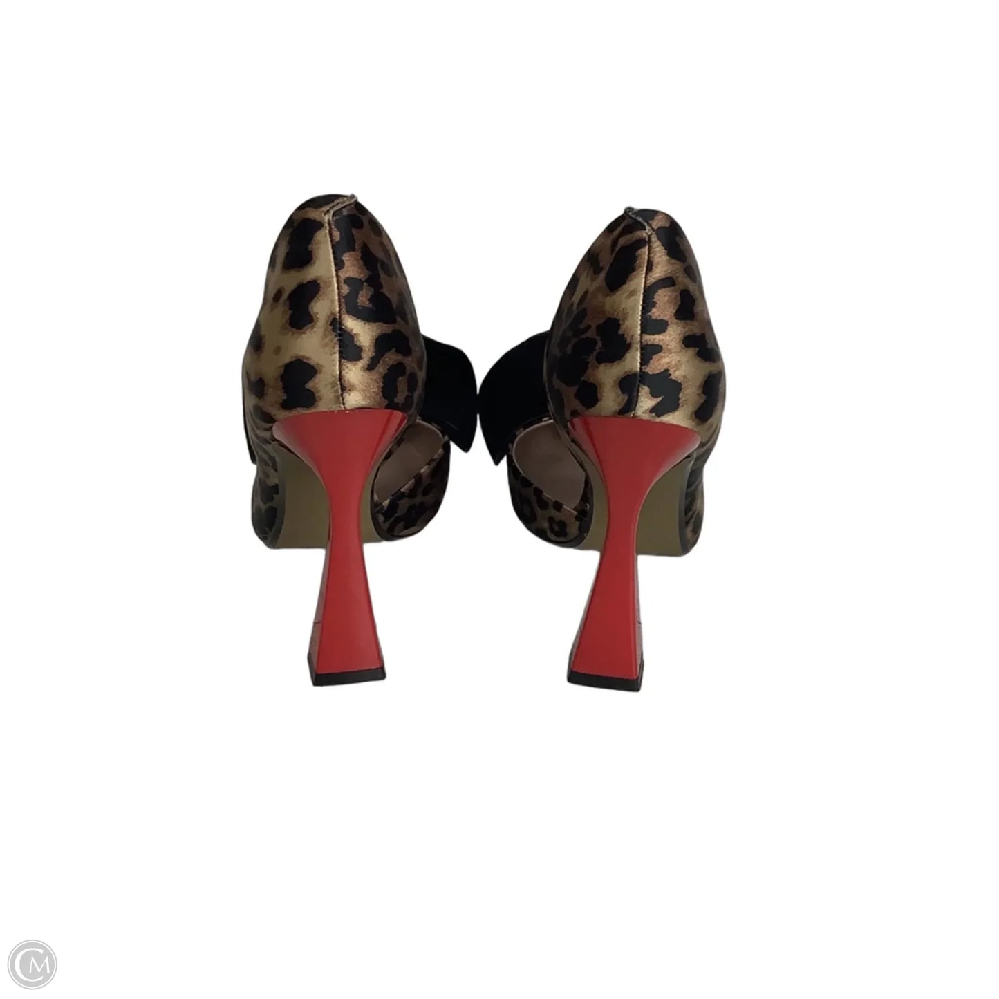 Shoes Heels Stiletto By Betsey Johnson In Animal Print, Size: 8