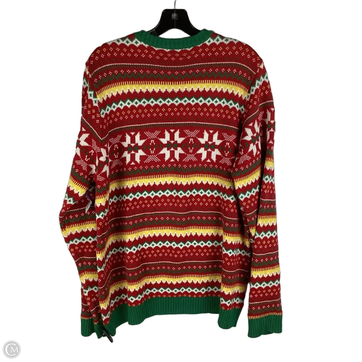 Sweater By Clothes Mentor In Red, Size: Xl