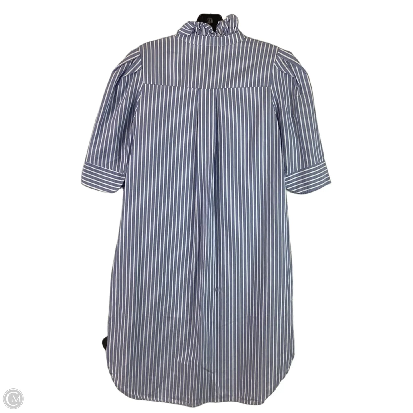 Dress Casual Short By Adrienne In Blue, Size: S