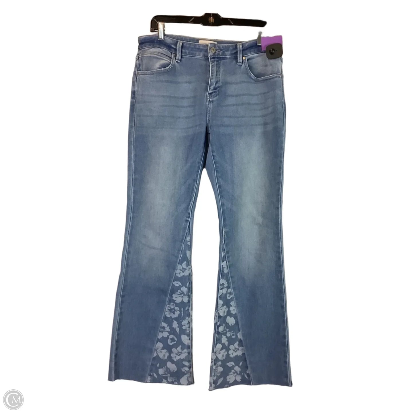 Jeans Boot Cut By Kancan In Blue Denim, Size: 8