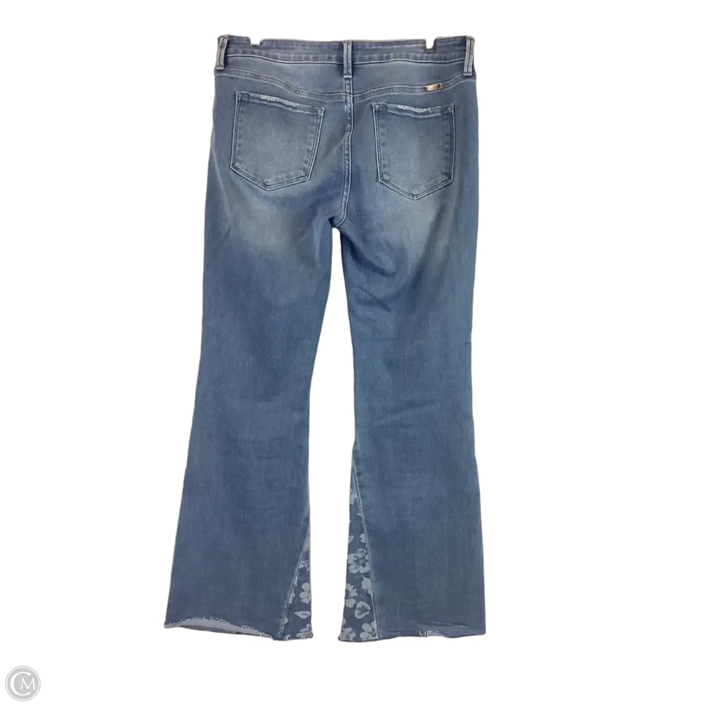 Jeans Boot Cut By Kancan In Blue Denim, Size: 8