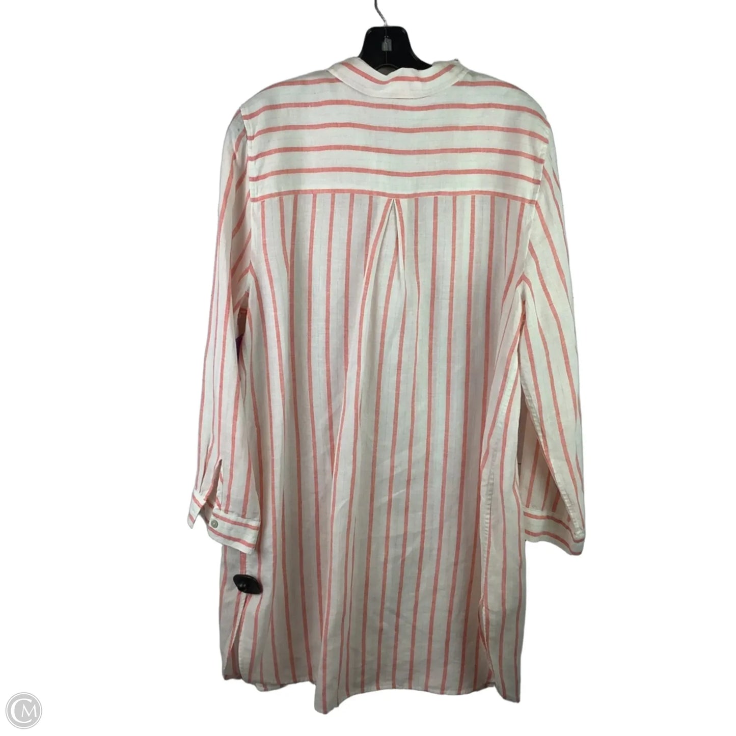 Dress Casual Short By Chicos In Striped Pattern, Size: Xl