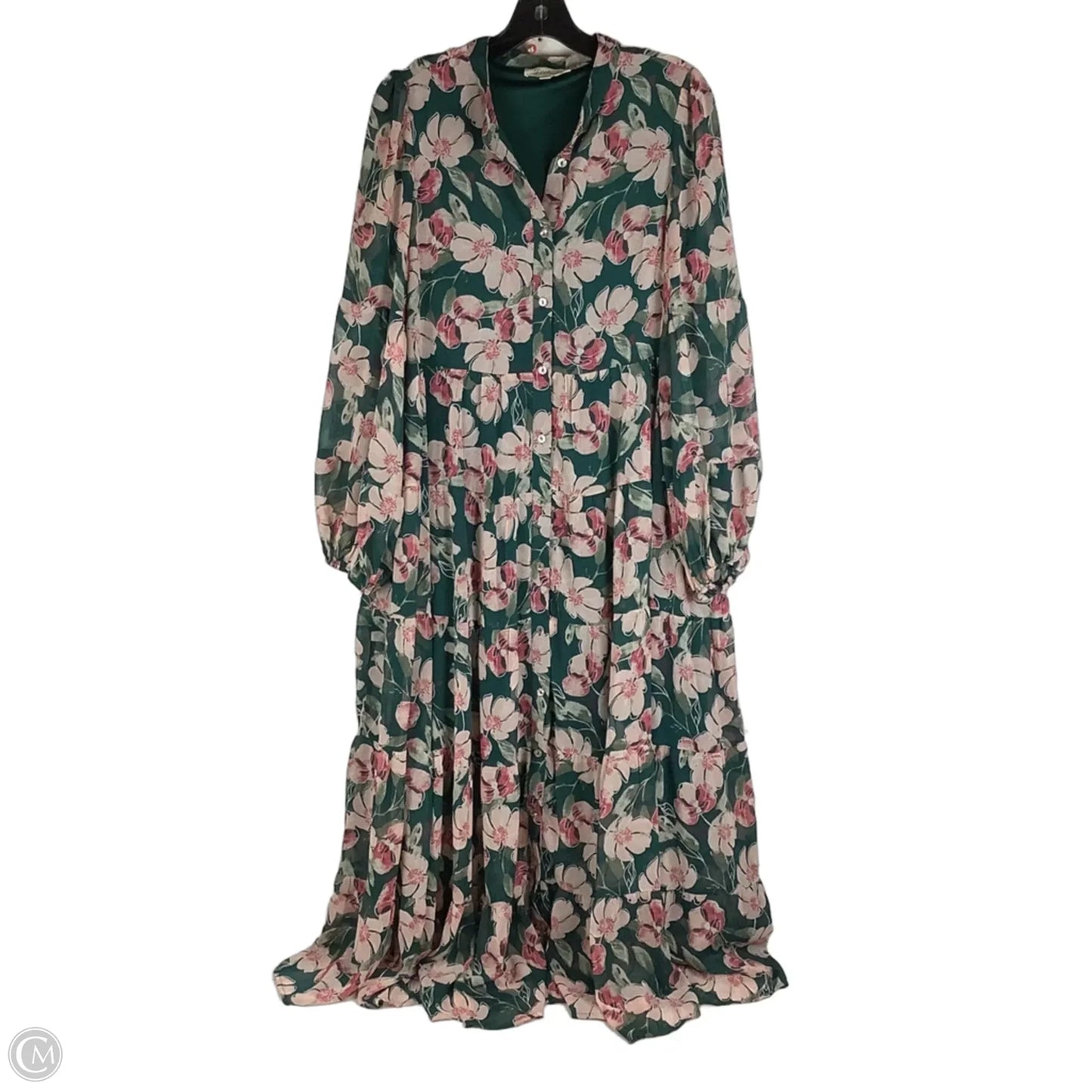 Dress Party Long By Listicle In Floral Print, Size: L