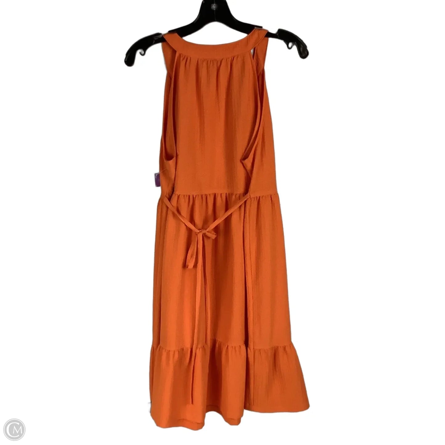 Dress Work By Calvin Klein In Orange, Size: M (10)