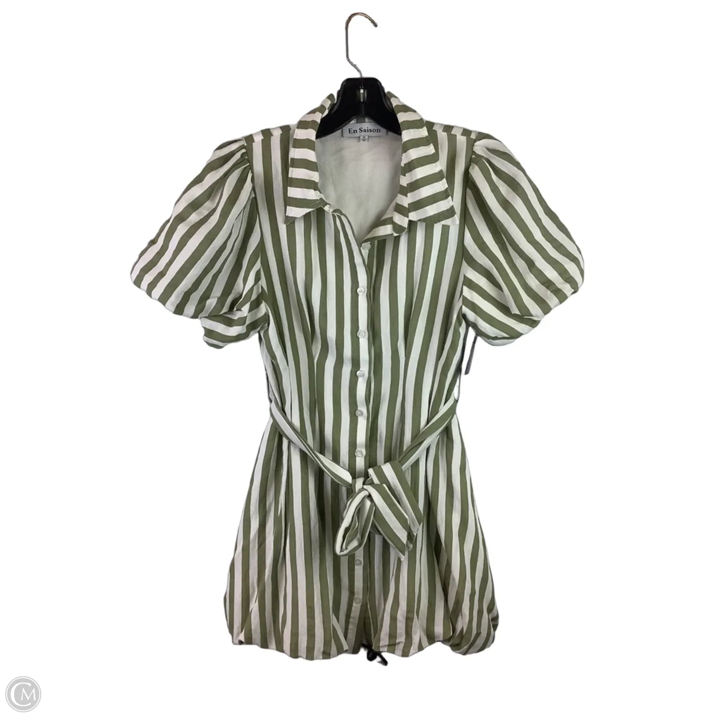 Dress Casual Short By En Saison In Green, Size: M