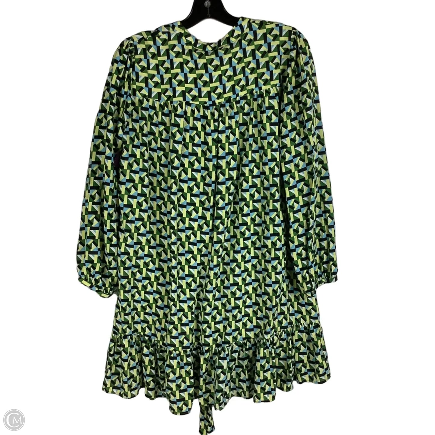 Dress Casual Short By Zara In Green, Size: S