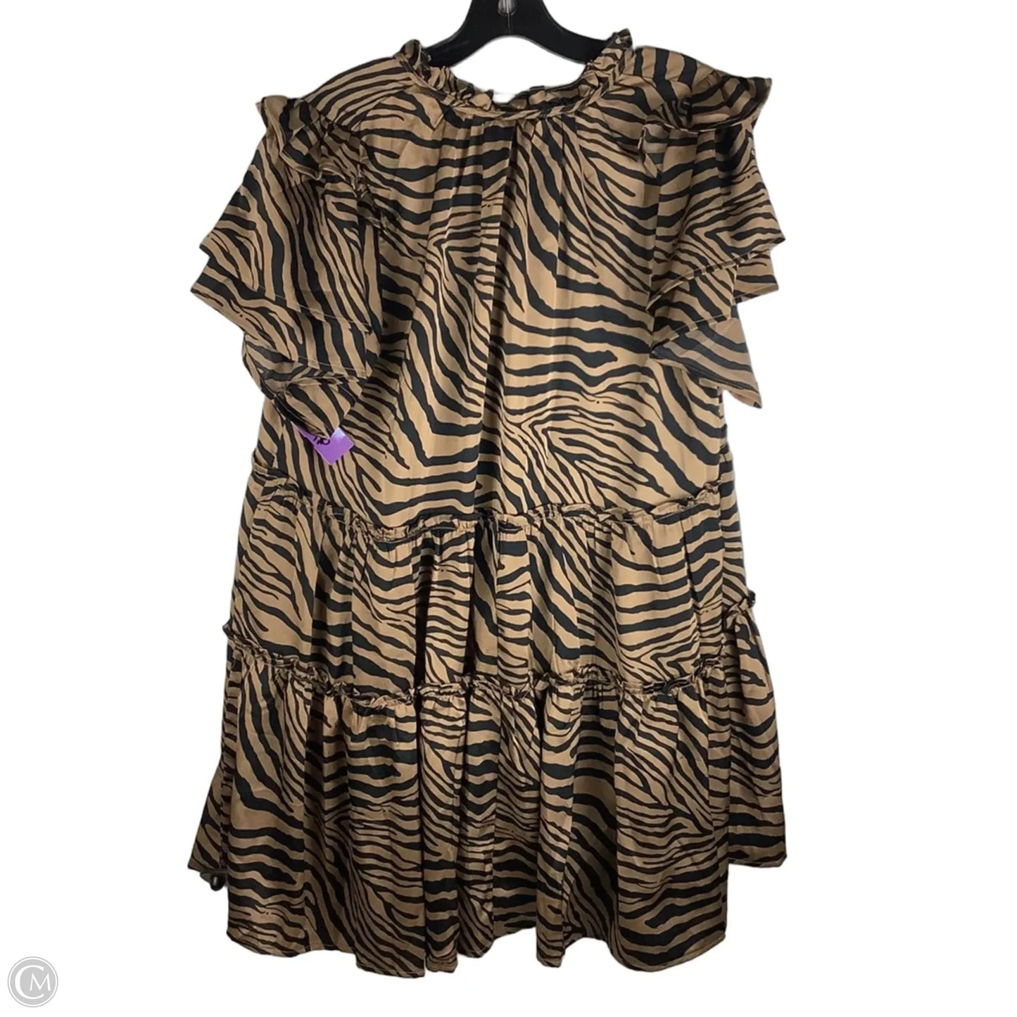 Dress Party Short By Entro In Animal Print, Size: L