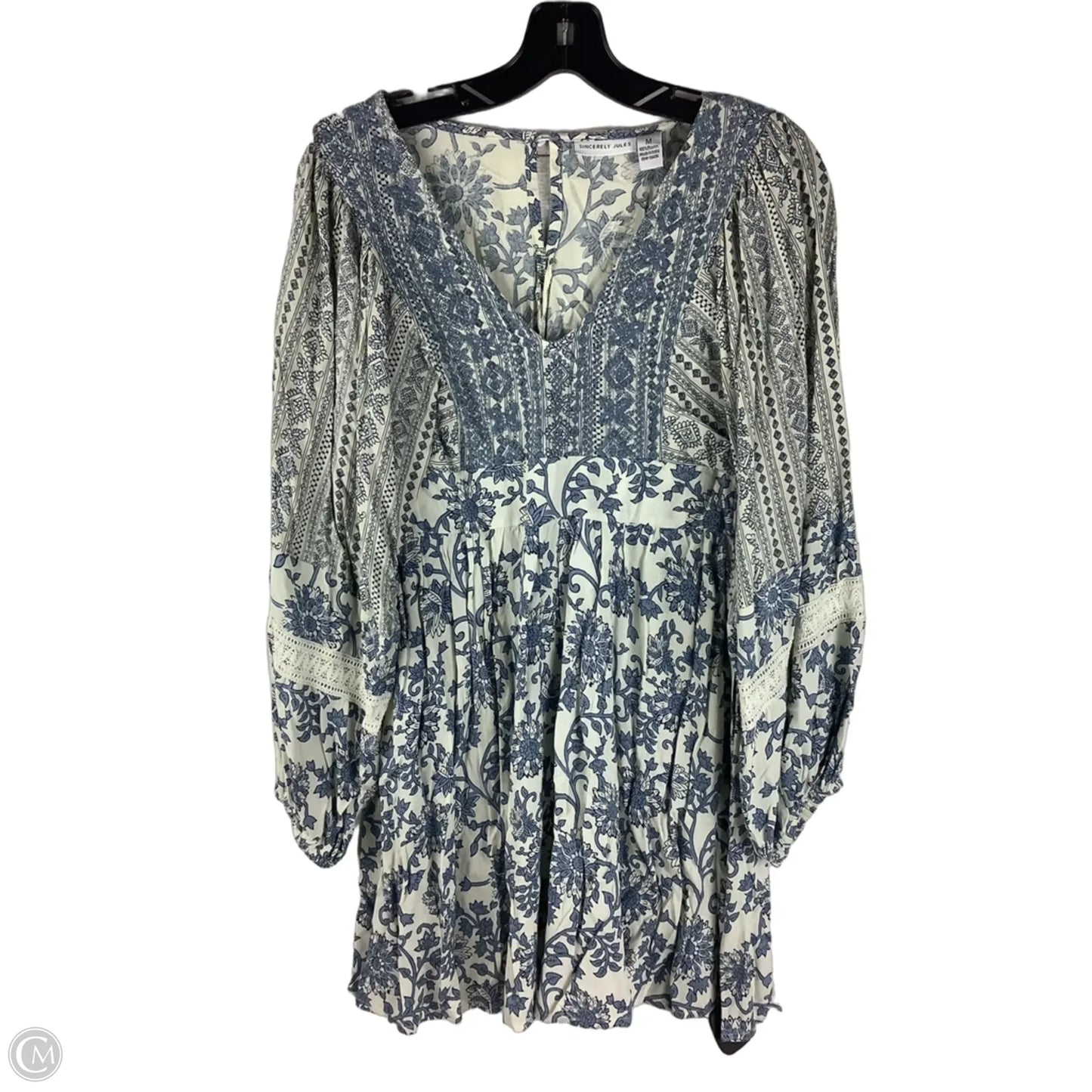 Dress Casual Short By Sincerely Jules In Blue, Size: M