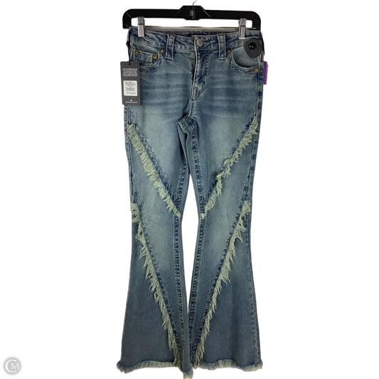 Jeans Flared By True Religion In Blue Denim, Size: 2