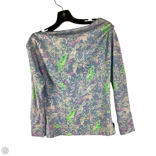Top Long Sleeve Designer By Lilly Pulitzer In Purple, Size: Xs