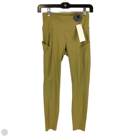 Athletic Leggings By Lululemon In Green, Size: 4