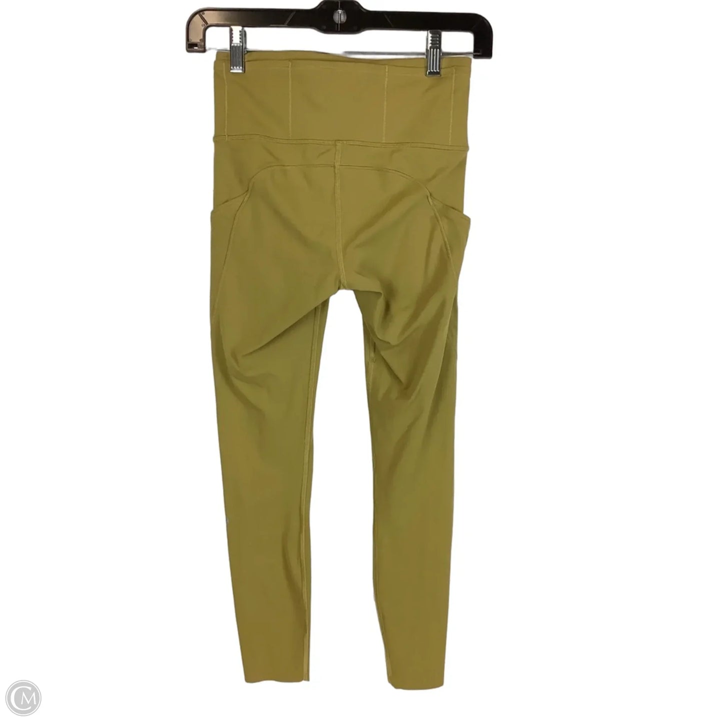 Athletic Leggings By Lululemon In Green, Size: 4