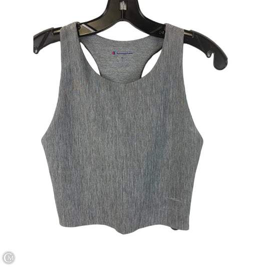 Athletic Tank Top By Champion In Grey, Size: M