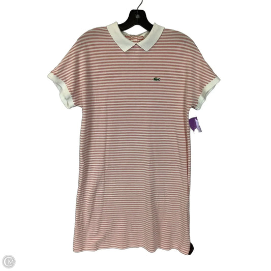 Dress Casual Short By Lacoste In Pink