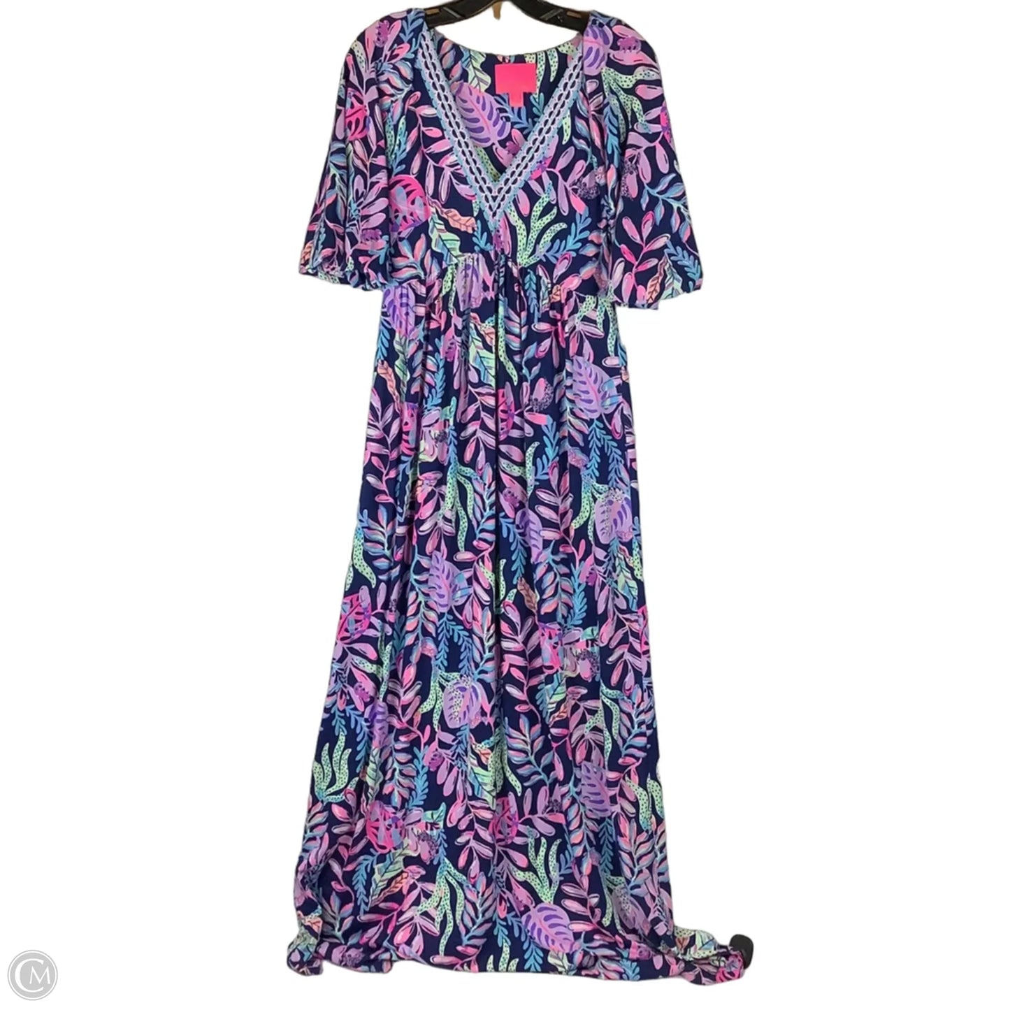 Dress Designer By Lilly Pulitzer In Purple, Size: M