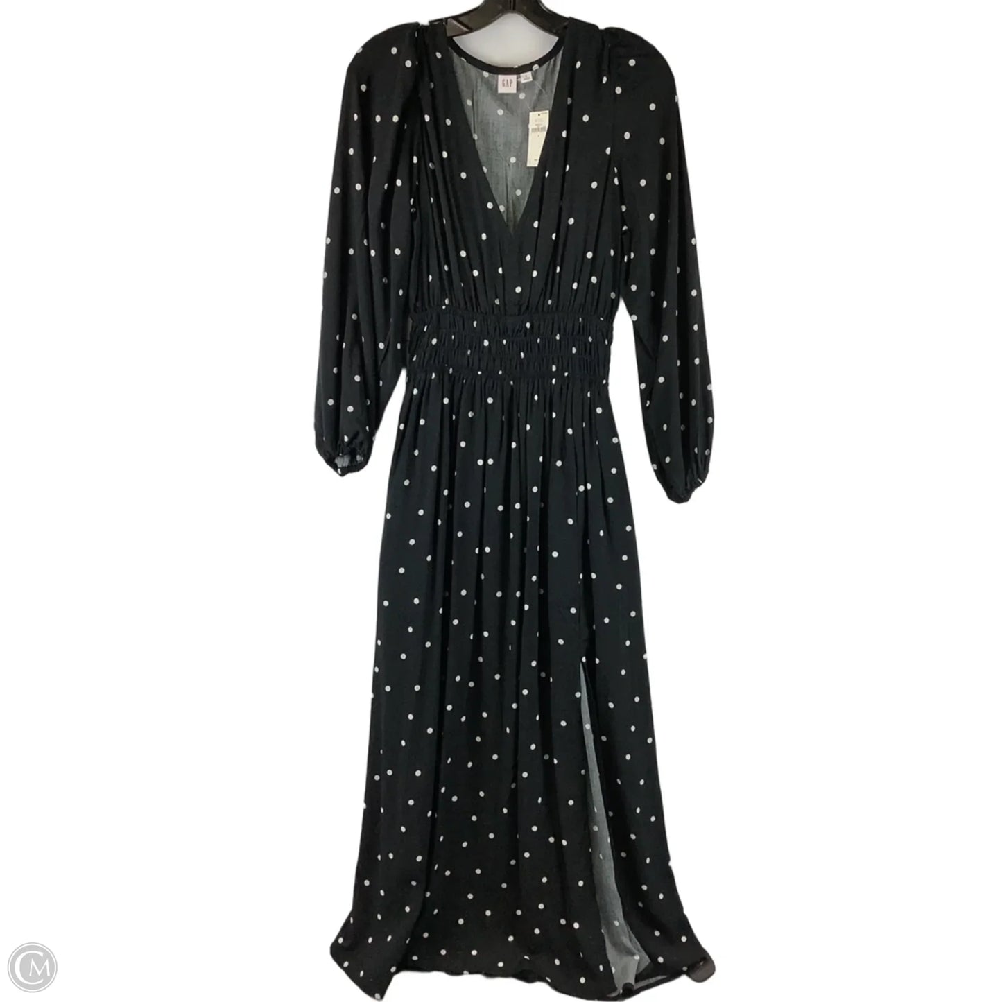 Dress Casual Maxi By Gap In Black, Size: L