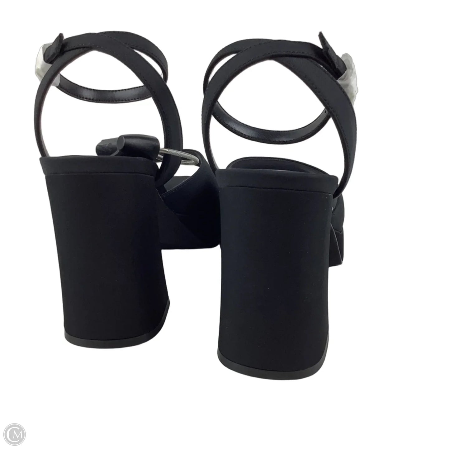 Sandals Heels Block By Jeffrey Campbell In Black, Size: 7.5