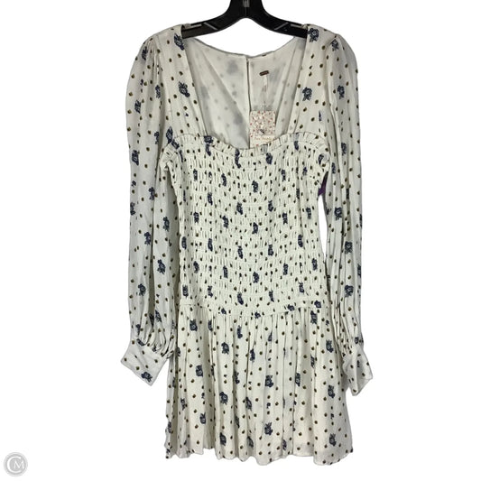 Dress Casual Short By Free People In Blue & White, Size: S