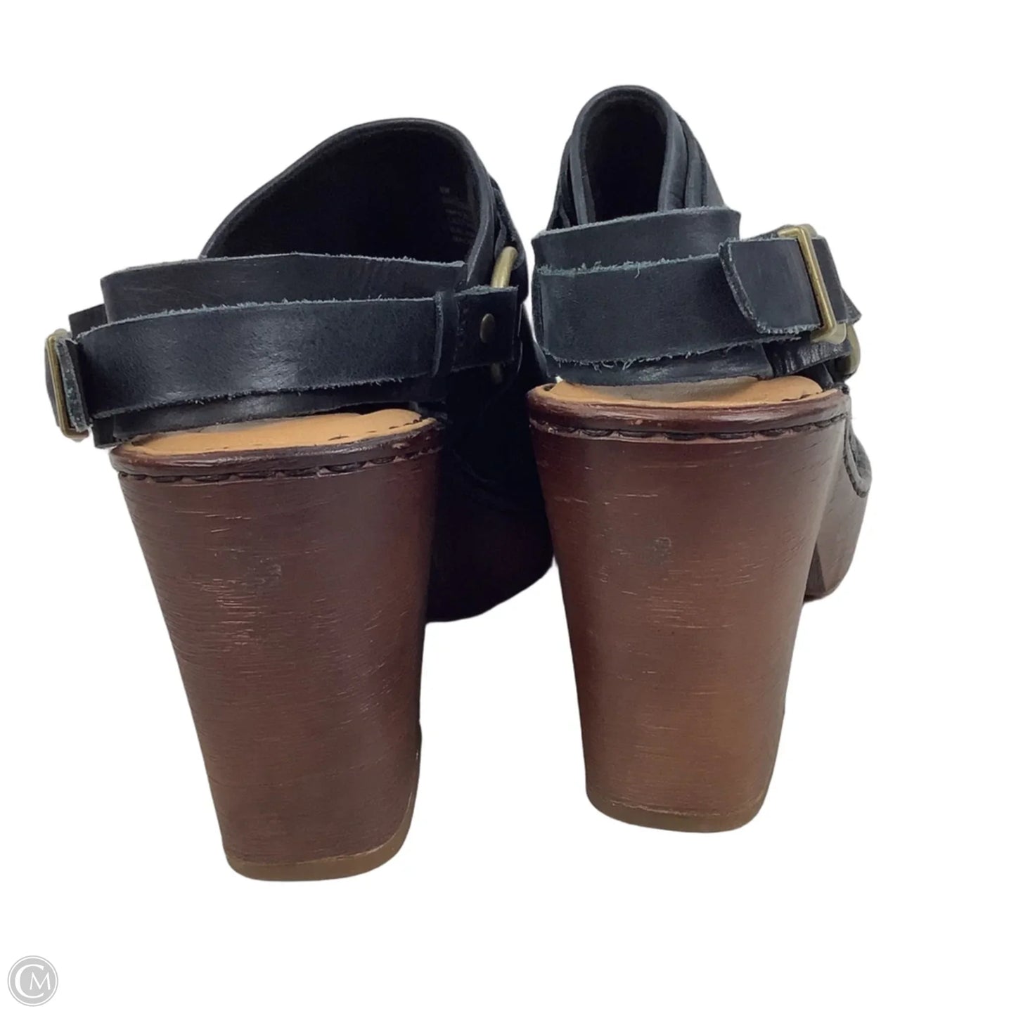Shoes Heels Block By Born In Black, Size: 8