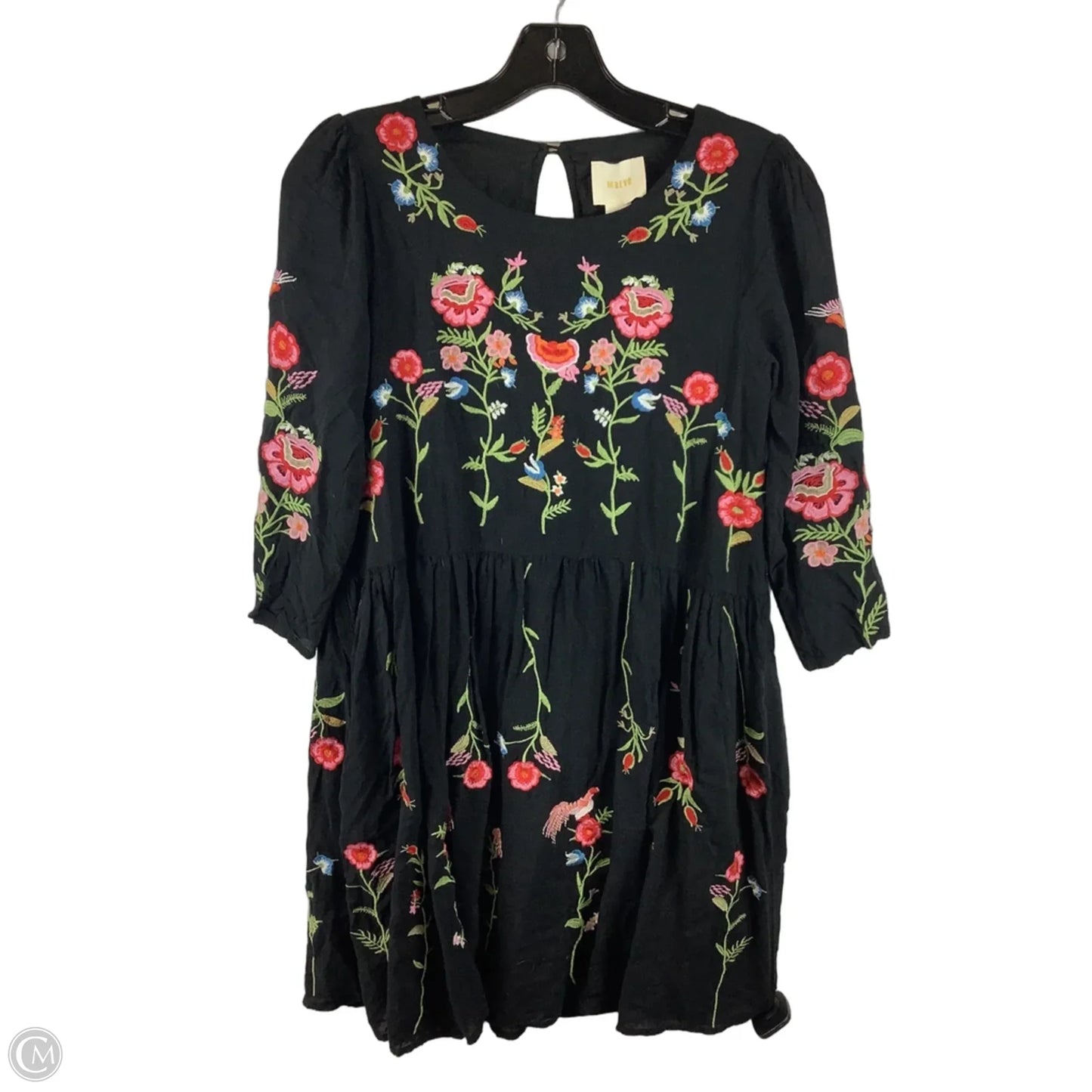 Dress Casual Short By Maeve In Black, Size: Xxs